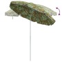 Parasol de playa Camuflaje 263 x 263 x 272 cm Poliéster y metal en Sombrillas | Comprar online en Foru.es