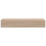 Estantes flotantes 2 uds madera de ingeniería 23x23,5x4 cm en Estanterías | Comprar online en Foru.es