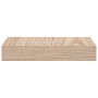 Estantes flotantes 2 uds madera de ingeniería 23x23,5x4 cm en Estanterías | Comprar online en Foru.es