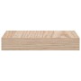 Estantes flotantes 4 uds madera de ingeniería 23x23,5x4 cm en Estanterías | Comprar online en Foru.es