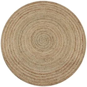 Alfombra redonda de yute trenzado 120 cm de vidaXL, Alfombras - Ref: Foro24-245337, Precio: 46,83 €, Descuento: %