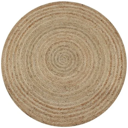 Alfombra redonda de yute trenzado 120 cm de vidaXL, Alfombras - Ref: Foro24-245337, Precio: 46,83 €, Descuento: %