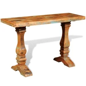 Mesa consola de madera maciza reciclada de vidaXL, Mesas auxiliares - Ref: Foro24-241630, Precio: 301,44 €, Descuento: %