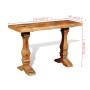 Mesa consola de madera maciza reciclada de vidaXL, Mesas auxiliares - Ref: Foro24-241630, Precio: 298,63 €, Descuento: %