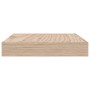 Estante flotante de madera de ingeniería 60x23,5x4 cm en Estanterías | Comprar online en Foru.es