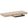 Estante flotante de madera de ingeniería 60x23,5x4 cm en Estanterías | Comprar online en Foru.es