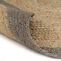 Alfombra hecha a mano de yute con borde gris 150 cm de vidaXL, Alfombras - Ref: Foro24-133676, Precio: 54,47 €, Descuento: %