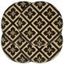 Mantel individual 4 unidades redondo yute negro 38 cm de vidaXL, Manteles individuales - Ref: Foro24-133868, Precio: 19,64 €,...
