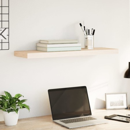 Estante flotante de madera de ingeniería 80x23,5x4 cm en Estanterías | Comprar online en Foru.es