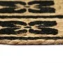 Mantel individual 4 unidades redondo yute negro 38 cm de vidaXL, Manteles individuales - Ref: Foro24-133868, Precio: 19,64 €,...