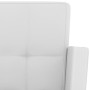 Taburetes de cocina 2 unidades cuero sintético blanco de vidaXL, Taburetes de cocina - Ref: Foro24-323653, Precio: 167,11 €, ...