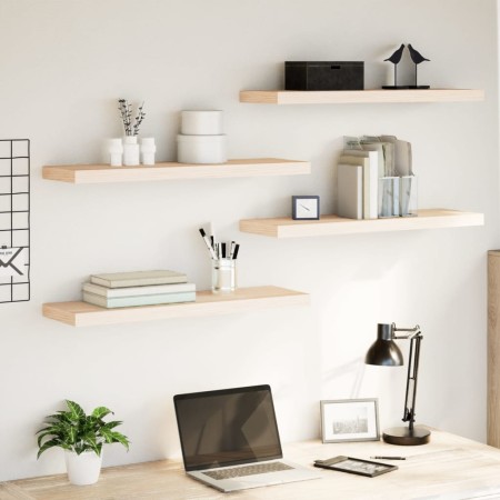 Estantes flotantes 4 uds madera de ingeniería 80x23,5x4 cm en Estanterías | Comprar online en Foru.es