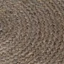 Alfombra de yute tejida a mano redonda gris 150 cm de vidaXL, Alfombras - Ref: Foro24-133664, Precio: 75,21 €, Descuento: %