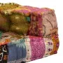 Puf modular de 2 plazas de tela patchwork de vidaXL, Cojines para sillas y sofás - Ref: Foro24-244987, Precio: 270,86 €, Desc...
