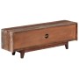Mueble para TV de madera maciza de acacia vintage 118x30x40 cm de vidaXL, Muebles TV - Ref: Foro24-244960, Precio: 214,45 €, ...