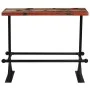 Set de muebles de bar 5 pzas madera maciza reciclada multicolor de vidaXL, muebles para cocinas y comedores - Ref: Foro24-245...