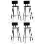 Set de muebles de bar 5 pzas madera maciza reciclada multicolor de vidaXL, muebles para cocinas y comedores - Ref: Foro24-245...