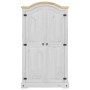 Armario Corona madera maciza de pino blanco 102x52x186 cm en Armarios roperos | Comprar online en Foru.es