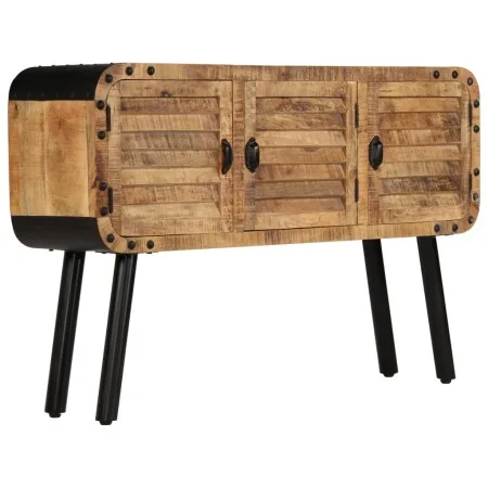 Aparador de madera maciza de mango 120x30x76 cm de vidaXL, Aparadores - Ref: Foro24-245262, Precio: 262,55 €, Descuento: %