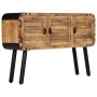 Aparador de madera maciza de mango 120x30x76 cm de vidaXL, Aparadores - Ref: Foro24-245262, Precio: 266,20 €, Descuento: %