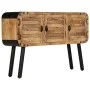 Aparador de madera maciza de mango 120x30x76 cm de vidaXL, Aparadores - Ref: Foro24-245262, Precio: 262,55 €, Descuento: %