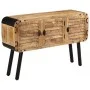 Aparador de madera maciza de mango 120x30x76 cm de vidaXL, Aparadores - Ref: Foro24-245262, Precio: 262,55 €, Descuento: %