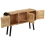 Aparador de madera maciza de mango 120x30x76 cm de vidaXL, Aparadores - Ref: Foro24-245262, Precio: 262,55 €, Descuento: %