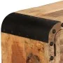 Aparador de madera maciza de mango 120x30x76 cm de vidaXL, Aparadores - Ref: Foro24-245262, Precio: 262,55 €, Descuento: %