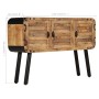 Aparador de madera maciza de mango 120x30x76 cm de vidaXL, Aparadores - Ref: Foro24-245262, Precio: 266,20 €, Descuento: %