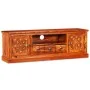 Mueble para TV madera maciza de sheesham 120x30x40 cm de vidaXL, Muebles TV - Ref: Foro24-245148, Precio: 235,73 €, Descuento: %