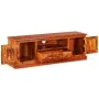 Mueble para TV madera maciza de sheesham 120x30x40 cm de vidaXL, Muebles TV - Ref: Foro24-245148, Precio: 235,73 €, Descuento: %