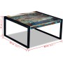 Mesa de centro de madera maciza reciclada 80x80x40 cm de vidaXL, Mesas de centro - Ref: Foro24-243295, Precio: 173,19 €, Desc...