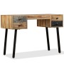 Escritorio de teca maciza reciclada 110x50x76 cm de vidaXL, Escritorios - Ref: Foro24-245402, Precio: 233,92 €, Descuento: %