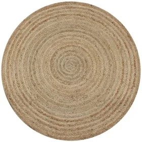 Alfombra redonda de yute trenzado 150 cm de vidaXL, Alfombras - Ref: Foro24-245338, Precio: 64,80 €, Descuento: %