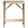 Mesa de trasplante con estante Natural 75 x 40 x 90 cm en Soportes para macetas | Comprar online en Foru.es