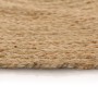 Alfombra redonda de yute trenzado 150 cm de vidaXL, Alfombras - Ref: Foro24-245338, Precio: 66,17 €, Descuento: %