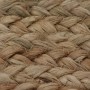 Alfombra redonda de yute trenzado 150 cm de vidaXL, Alfombras - Ref: Foro24-245338, Precio: 66,17 €, Descuento: %