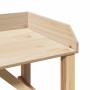 Mesa de trasplante con estante Natural 75 x 40 x 90 cm en Soportes para macetas | Comprar online en Foru.es