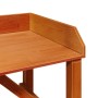 Mesa de trasplante Marrón 75 x 40 x 90 cm Madera de pino macizo en Soportes para macetas | Comprar online en Foru.es