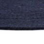 Mantel individual 6 uds liso redondo algodón azul marino 38 cm de vidaXL, Manteles individuales - Ref: Foro24-133851, Precio:...