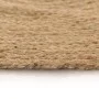 Alfombra redonda de yute trenzado 90 cm de vidaXL, Alfombras - Ref: Foro24-245336, Precio: 29,05 €, Descuento: %