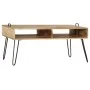 Mesa de centro de madera maciza de mango 100x60x45 cm de vidaXL, Mesas de centro - Ref: Foro24-246020, Precio: 166,83 €, Desc...