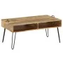 Mesa de centro de madera maciza de mango 100x60x45 cm de vidaXL, Mesas de centro - Ref: Foro24-246020, Precio: 166,83 €, Desc...