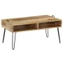 Mesa de centro de madera maciza de mango 100x60x45 cm de vidaXL, Mesas de centro - Ref: Foro24-246020, Precio: 166,83 €, Desc...
