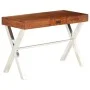 Escritorio de madera maciza de acacia acabado miel 110x50x76 cm de vidaXL, Escritorios - Ref: Foro24-245652, Precio: 159,66 €...