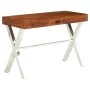 Escritorio de madera maciza de acacia acabado miel 110x50x76 cm de vidaXL, Escritorios - Ref: Foro24-245652, Precio: 159,66 €...