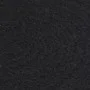 Mantel individual 4 unidades liso redondo algodón negro 38 cm de vidaXL, Manteles individuales - Ref: Foro24-133844, Precio: ...