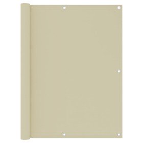 Toldo para balcón tela oxford crema 120x300 cm en Sombrillas | Comprar online en Foru.es