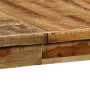 Mesa de comedor de teca reciclada y acero 180x90x76 cm de vidaXL, Mesas de cocina y de comedor - Ref: Foro24-245415, Precio: ...