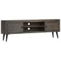 Mueble para TV de madera maciza de mango 140x30x45 cm de vidaXL, Muebles TV - Ref: Foro24-245910, Precio: 124,23 €, Descuento: %